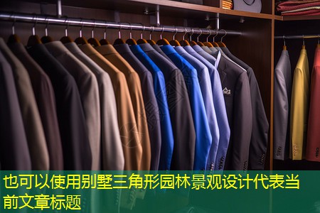 别墅三角形园林景观设计